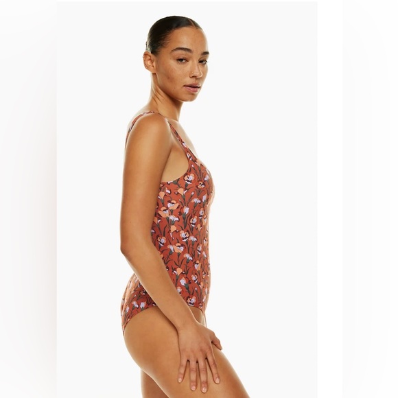 {BNWT} ARITZIA Rust/Burnt orange One-Piece Swimsuit. - Picture 4 of 8